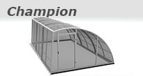 Poolüberdachung Champion