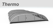 Poolüberdachung Thermo